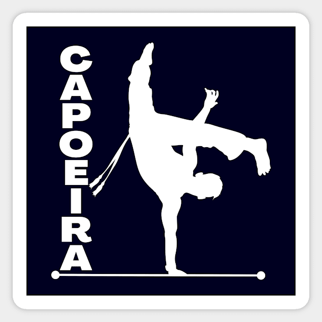 Capoeira brazilian sport silhouette Sticker by Tecnofa